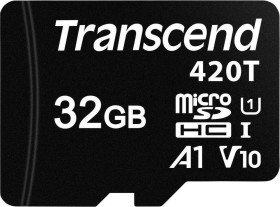 Transcend 420T R95/W25 microSDHC 32GB, UHS-I U1, A1, Class 10