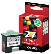 Lexmark Druckkopf mit Tinte 27 dreifarbig hohe Kapazität