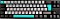 Ducky Miya Pro Moonlight TKL PC/Mac dark grey, PBT, LEDs white, MX SILENT RED, USB, UK (MY69CP2W/LLPn2Be)