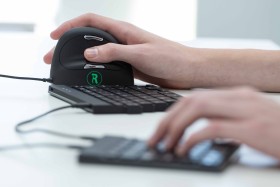 Smart Ergonomic Keyboard Mouse Combo USB
