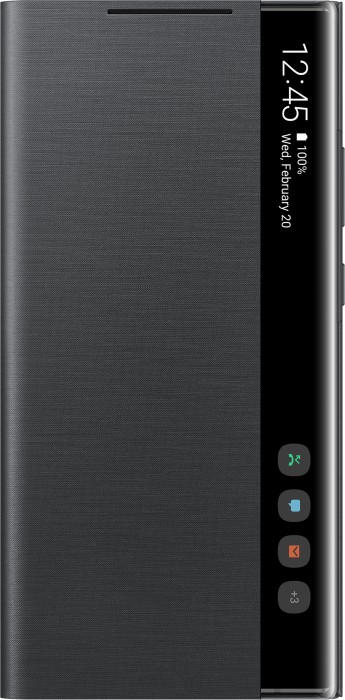 Samsung Clear View Cover für Galaxy Note 20 Ultra mystic black