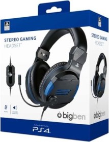 BigBen stereo Gaming headset V3 for PS4 black/blue
