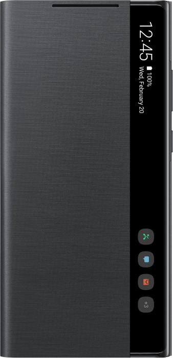 Samsung Clear View Cover für Galaxy Note 20 mystic black