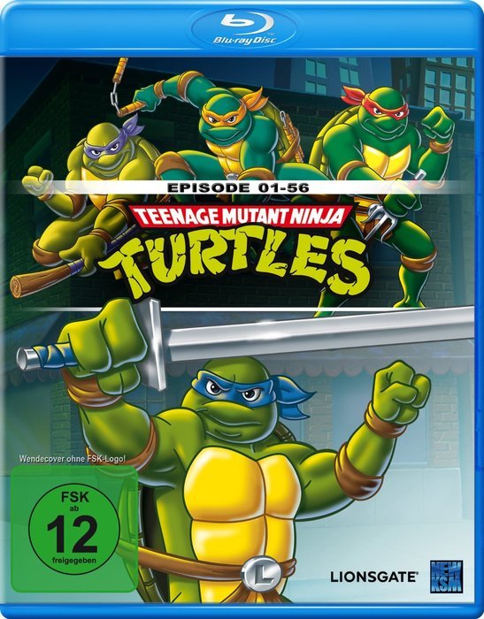 Teenage Mutant Hero Turtles Vol. 1 (odcinki 1-56) (Blu-ray)