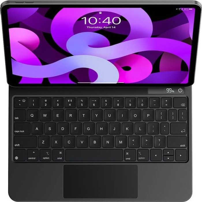 Baseus Brilliance keyboard Case for ipad 10.9", szary, US