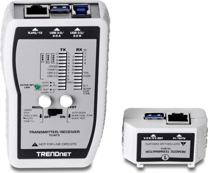TRENDnet VDV USB tester przewodów