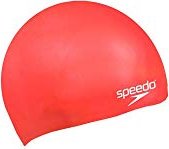 Speedo czepek silikonowy czerwony (Junior)