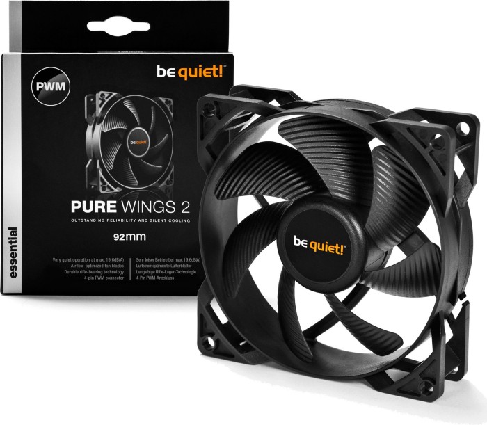 be quiet! Pure Wings 2 PWM, 92mm