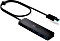 Anker 4 Port USB 3.0 Ultra Slim Data USB-Hub, 4x USB-A 3.0, USB-A 3.0 [Stecker] (A7516012)