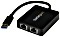 StarTech LAN-Adapter, 2x RJ-45, USB-A 3.0 [Stecker] (USB32000SPT)