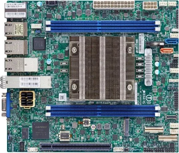 Placa mãe de Servidor Supermicro Intel Pentium Celeron Mbd X12stl If O Mbd X11sc