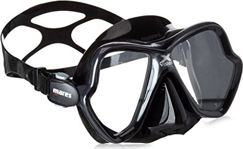 Mares X-Vision maska z dwoma szkłami czarny/szary
