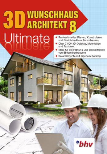 bhv 3D Wunschhaus Architekt 8.0 Ultimate (niemiecki) (PC)