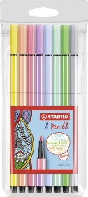 STABILO Pen 68 Etui Pastel sortiert, 8er-Set