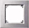 Merten M-PLAN II Rahmen 1fach, aluminium (488160)