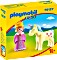 playmobil 1.2.3 - Prinzessin mit Einhorn (70127)
