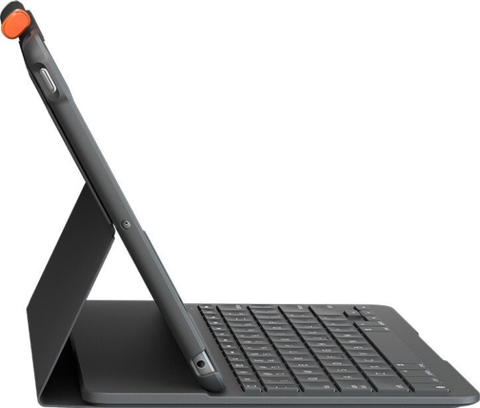 Logitech Slim Folio, KeyboardDock für Apple iPad 10.2", schwarz, DE