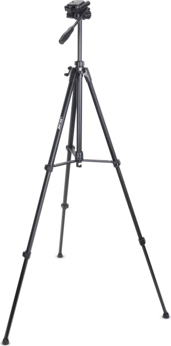 InLine Stativ für Digitalkameras und Videokameras Aluminium schwarz Höhe max. 1 Kamerastativ (48018B)