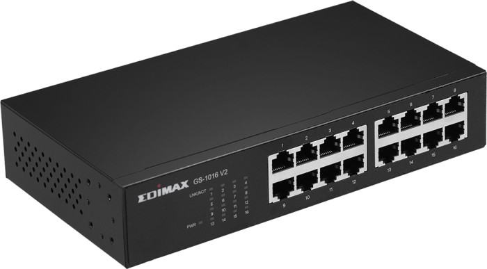 Edimax GS-10 Desktop Gigabit switch, 16x RJ-45, V2