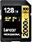 Lexar Professional 2000x R300/W260 SDXC 128GB Kit, UHS-II U3, Class 10 (LSD128CB2000R)