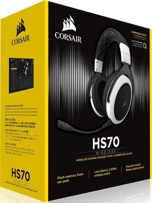 Corsair HS70 Wireless White