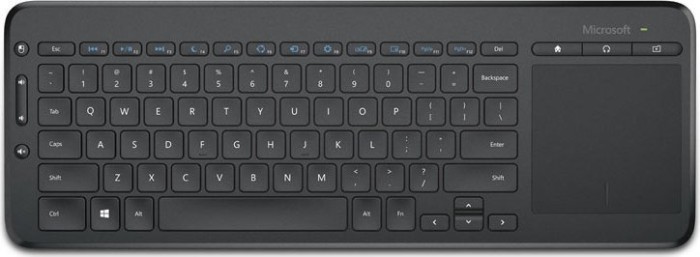 Microsoft All-in-One Media keyboard czarny, USB, UK