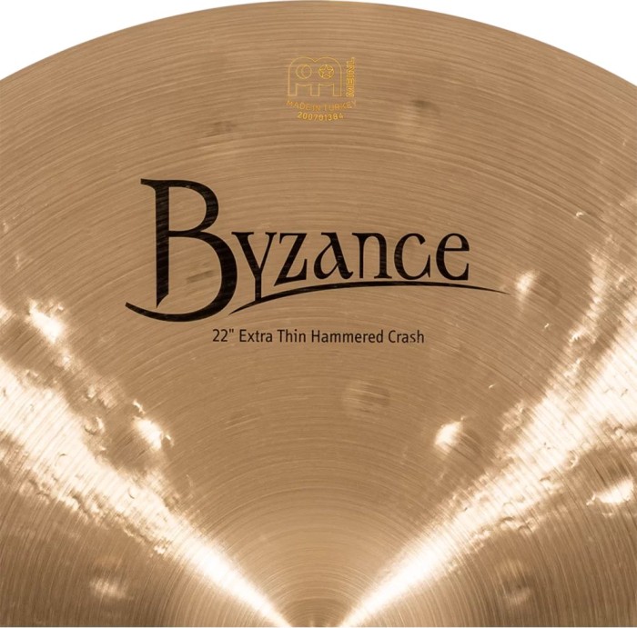 Meinl Byzance Traditional Extra Thin Hammered Crash 22"