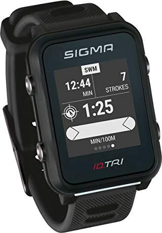 Sigma Sport iD.TRI inkl. Brustgurt und Geschwindigkeits-/Trittfrequenzsender schwarz