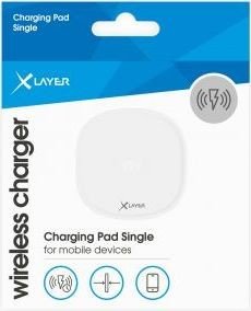 XLayer Wireless Charging pad Single biały