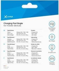 XLayer Wireless Charging Pad Single weiß