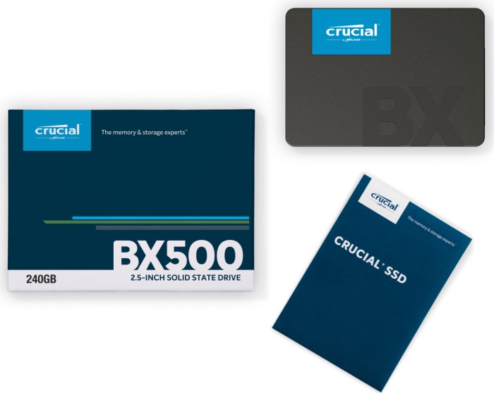Crucial BX500 120GB, 2.5"/SATA 6Gb/s