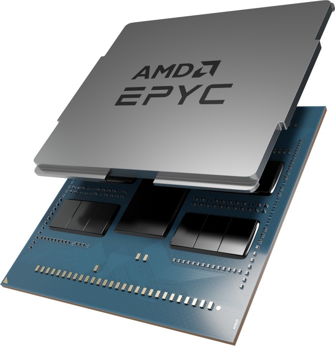 AMD Epyc 9654P, 96C/192T, 2.40-3.70GHz, tray