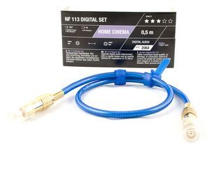 Oehlbach NF113 Koaxial Audio Cinch Kabel (verschiedene Längen)