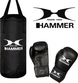 Hammer Fit Junior Boxsack inkl. Boxhandschuhe