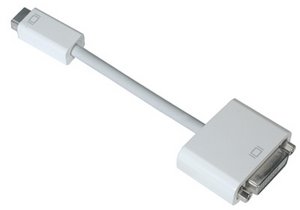 Apple mini-DVI/DVI adapter