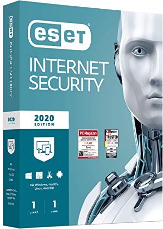 ESET Internet Security 2020, 1 użytkownik, 1 rok, PKC (niemiecki)