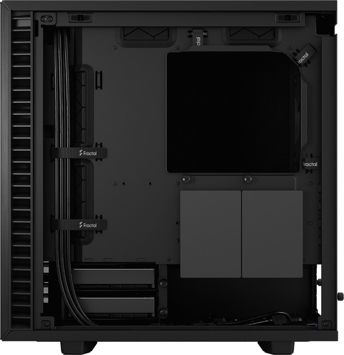 Fractal Design Define 7 mini Black Solid, wyciszenie