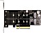 DeLOCK 2x M.2 PCIe, PCIe 4.0 x8 Vorschaubild