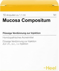 Heel Mucosa compositum Ampullen, 10 Stück