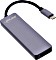 InLine Multifunktions-Hub + Card Reader, 2x USB-A 3.0, HDMI, SD Card, USB-C 3.0 [Stecker] (33271I)