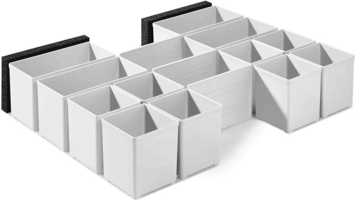 Festool Systainer StorageBox Insetboxen-Set, 17-tlg.