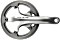 Shimano Alfine FC-S501 170mm 45 zęby mechanizm korbowy srebrny (E-FCS501CB5C1S)