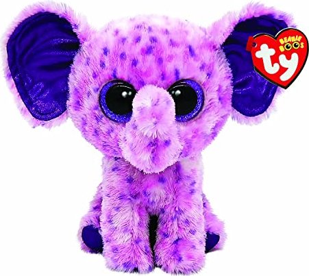 Ty Eva The Purple Elephant 15 cm