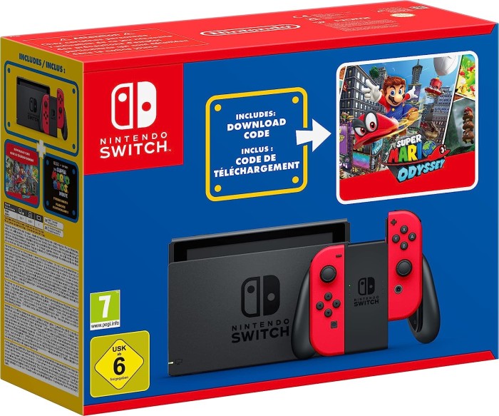 Nintendo Switch - Super Mario Odyssey Bundle - Super ...