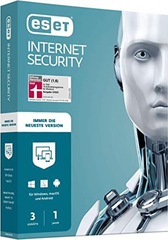 ESET Internet Security 2020, 3 User, 1 Jahr, PKC (deutsch)
