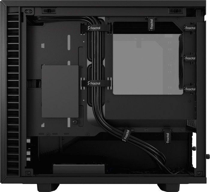 Fractal Design Define 7 Nano Black TG Light Tint, szklane okno, mini-ITX, wyciszenie