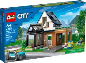 LEGO City - Familienhaus mit Elektroauto (60398)