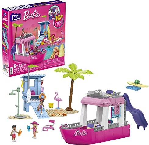 Mattel Mega Bloks Barbie Traum-Boot (HPN79) starting from £ 18.08 (2024 ...