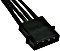 NZXT adapter zasilający SATA 4-Pin [IDE] na 15-Pin [SATA] 20cm, sleeved czarny Vorschaubild