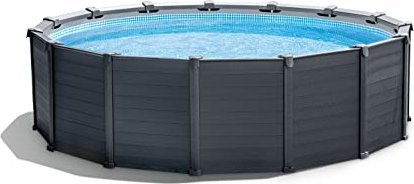 Intex Graphite Panel Pool 478x124cm